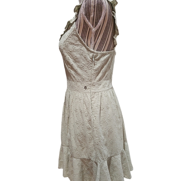 GUESS LOS ANGELES AUTHENTIC DENIM SHARON EYALET MINI DRESS SIZE S - Picture 9 of 16